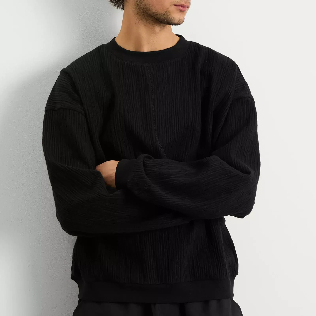 Gander Men's Heaton Sweat in Black
