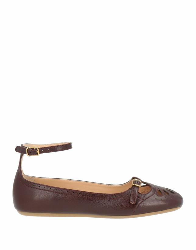 Photo: Chloé Womens Ballet flats in Chocolate brown