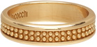 Emanuele Bicocchi Gold Ball Band Ring