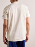 adidas Originals - Mod Trefoil 10 Logo-Print Cotton-Jersey T-Shirt - Neutrals