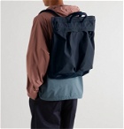 nanamica - Helmet Cotton-Twill Backpack - Blue