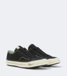 Visvim Nolan suede-trimmed canvas sneakers