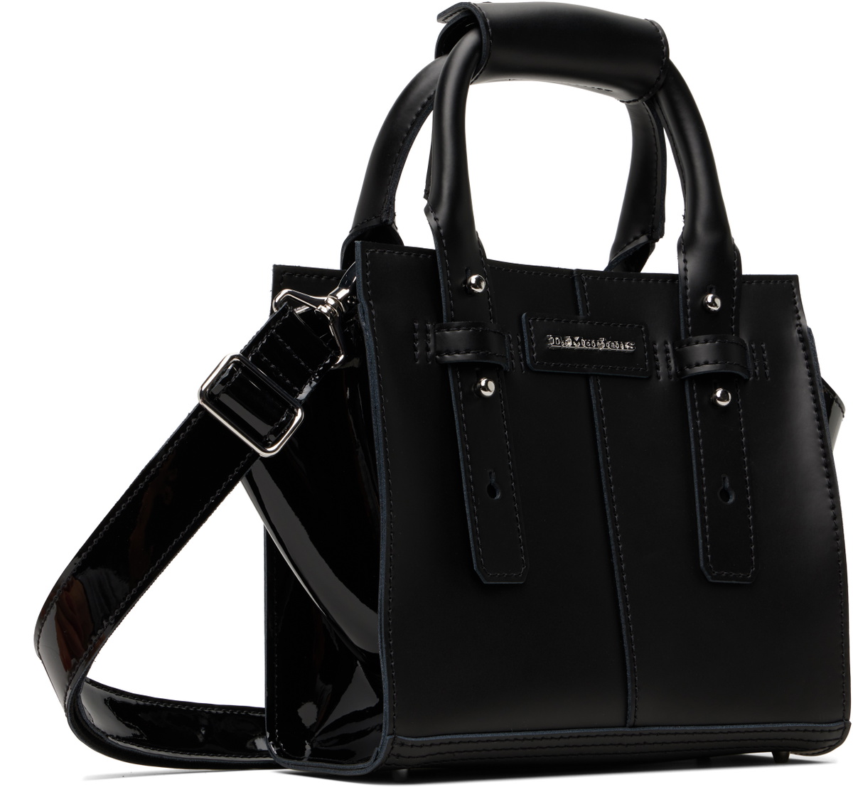 Dr. Martens Black Small Leather Tote