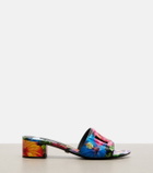 Dolce&Gabbana Karol DG floral mules