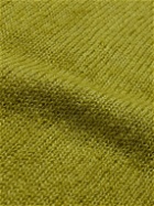 Massimo Alba - Alder Brushed Mohair and Silk-Blend Sweater - Green