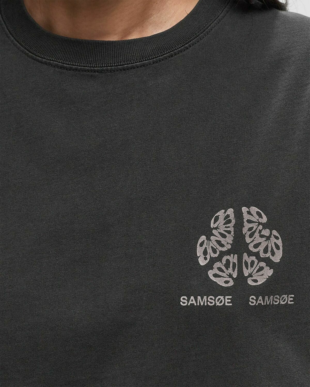Samsøe & Samsøe Sajournal T Shirt 15489 Black Shortsleeves