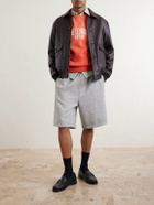 Aimé Leon Dore - Logo-Print Cotton-Blend Jersey Sweatshirt - Orange