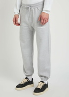Cole Buxton Logo-print Cotton Sweatpants Grey