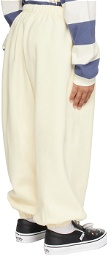 Luckytry Kids Off-White Lucky Duck Lounge Pants