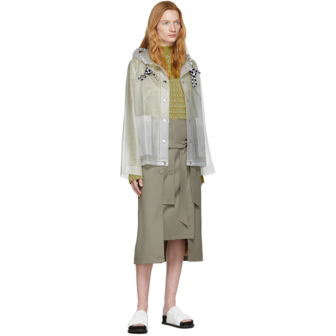 Proenza Schouler White PSWL Alphabet Raincoat Proenza Schouler