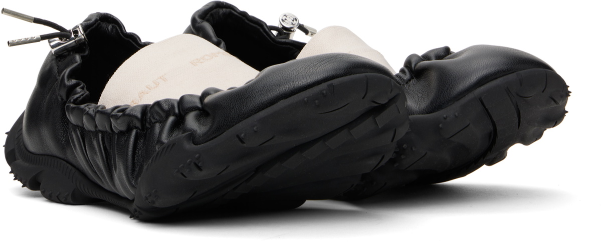 Rombaut Black Rei Beyond Leather Ballerina Flats