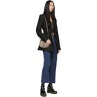 Alexachung Blue Cropped Wide-Leg Jeans