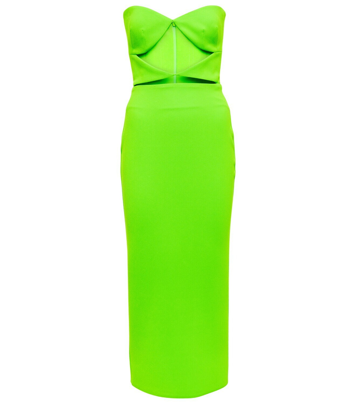 Alex Perry Hale cutout crêpe midi dress Alex Perry