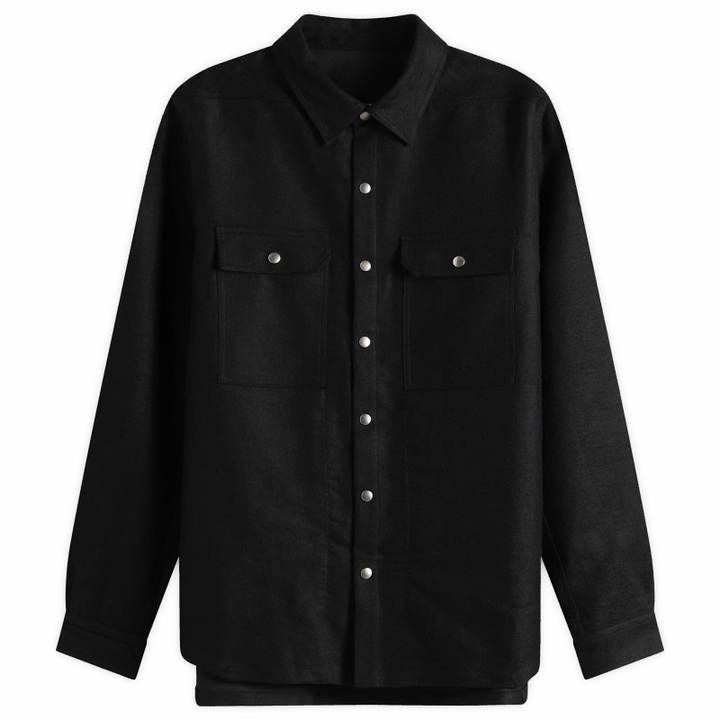 Photo: Rick Owens Men's Outershirt in Black