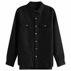 Rick Owens Men's Outershirt in Black