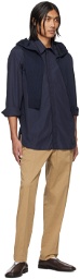 Barena Navy Trosa Bagio Shirt
