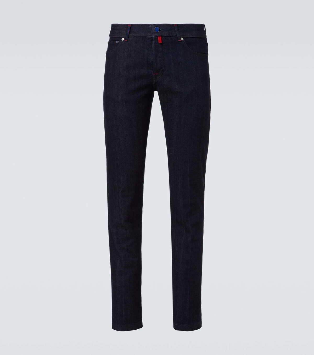 Kiton Low-rise slim jeans