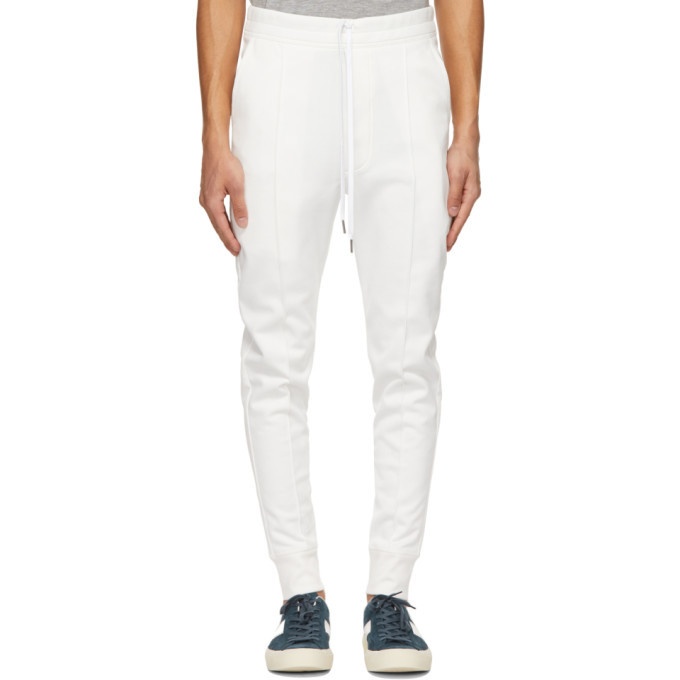 Photo: Tom Ford White Jersey Lounge Pants