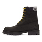 VETEMENTS Black Trucker Boots