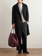 Stòffa - Double-Faced Brushed-Cashmere Coat - Black