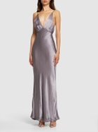 BEC + BRIDGE Lorelai V-neck Viscose Maxi Dress