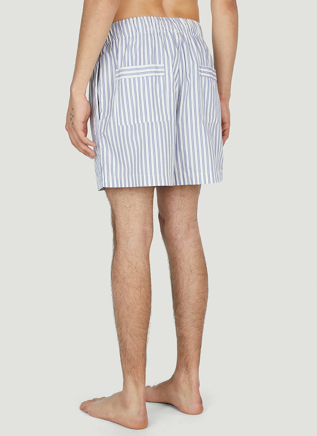Tekla Skagen Stripes Shorts