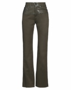 Jijil Womens Pants Military in Green