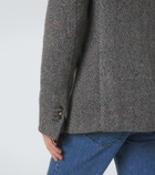 Gabriela Hearst Irving herringbone wool and cashmere jacket
