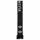 Adidas x Willy Chavarria Scarf in Black/Better Scarlet/Collegiate Green 