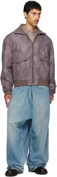 Maison Margiela Blue Wrap Jeans