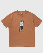 New Balance Athletics Baseball Style Relaxed Tee Brown - Mens - Shortsleeves