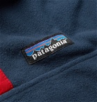 Patagonia - Snap-T Nylon-Trimmed Micro D Fleece Pullover - Blue