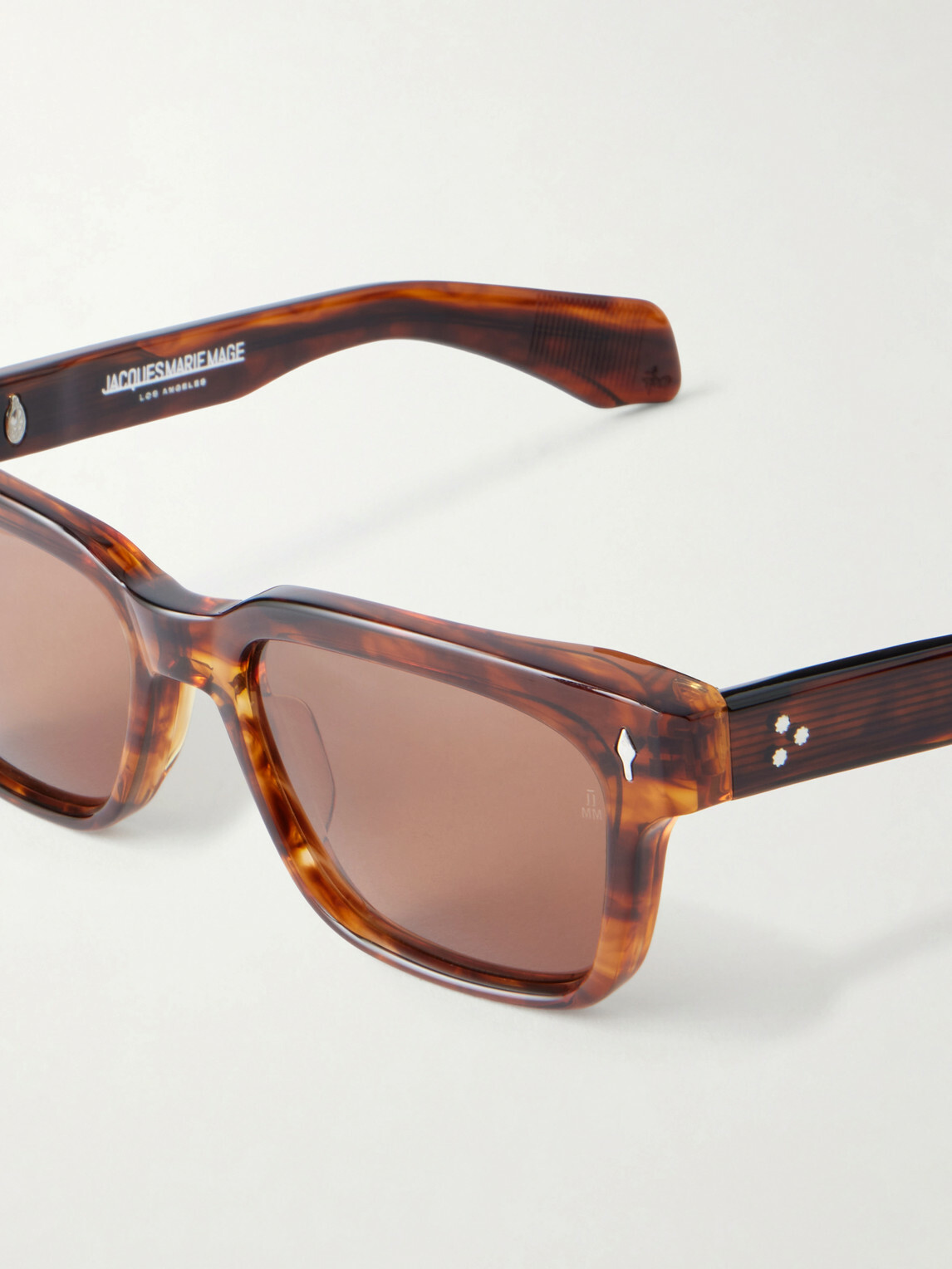 Jacques Marie Mage - Molino 55 Rectangular-Frame Acetate Sunglasses