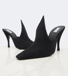Alaïa Suede mules