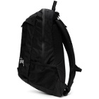 Stussy Black 25L Backpack
