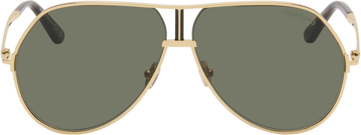 Photo: TOM FORD Gold Rickie-02 Sunglasses