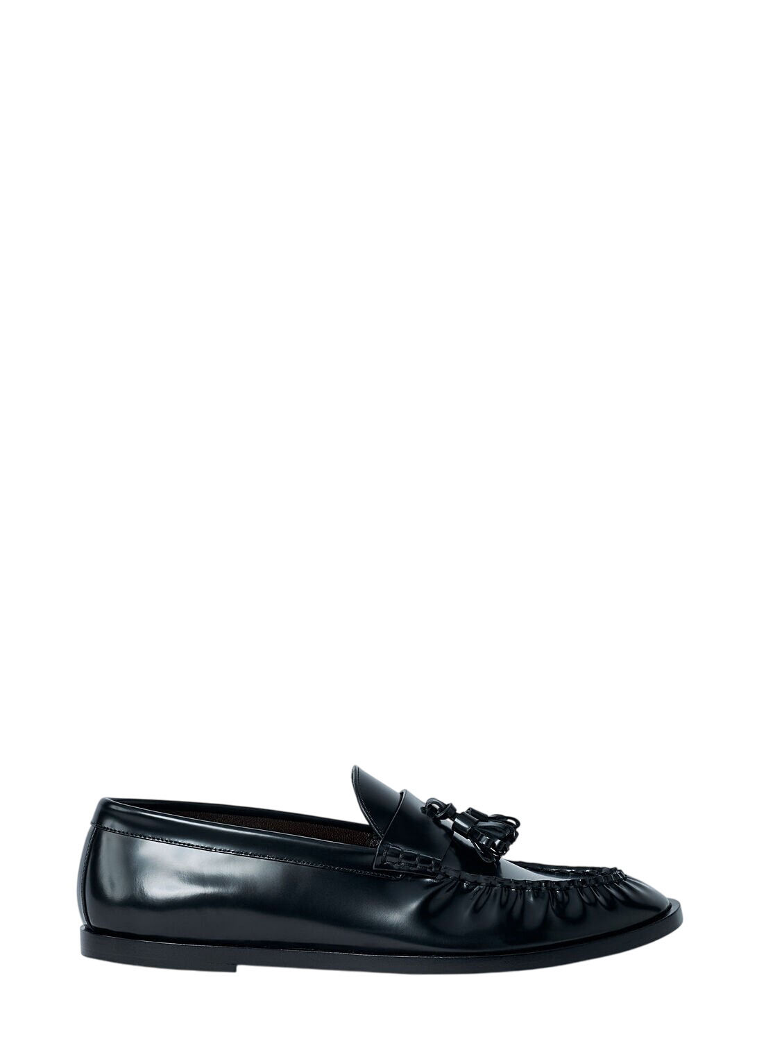 The Row Navy Mensy Loafers The Row