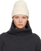 JACQUEMUS Off-White 'The Tourni' Beanie