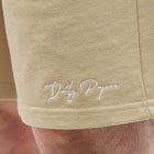 Daily Paper Men's Script Logo Short in Twill Beige