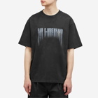 Han Kjobenhavn Men's Faded Logo Boxy T-Shirt in Black