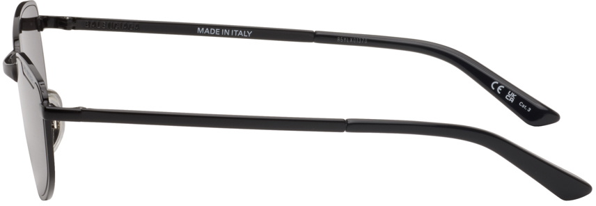 Balenciaga Black Rectangular Sunglasses Balenciaga