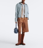 Acne Studios Layered silk and wool cardigan