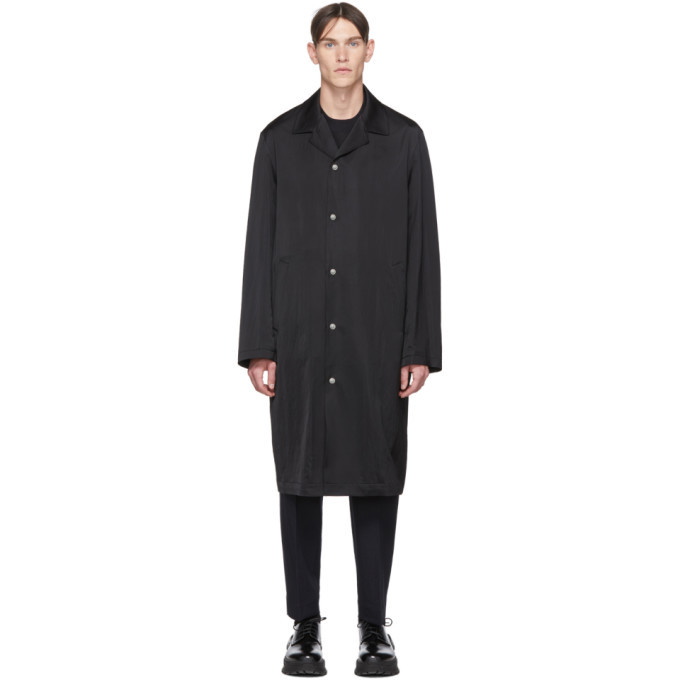 Photo: Jil Sander Black Arlo Coat