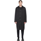 Jil Sander Black Arlo Coat