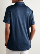 Nike Golf - Tour Logo-Print Dri-FIT Jacquard Polo Shirt - Blue
