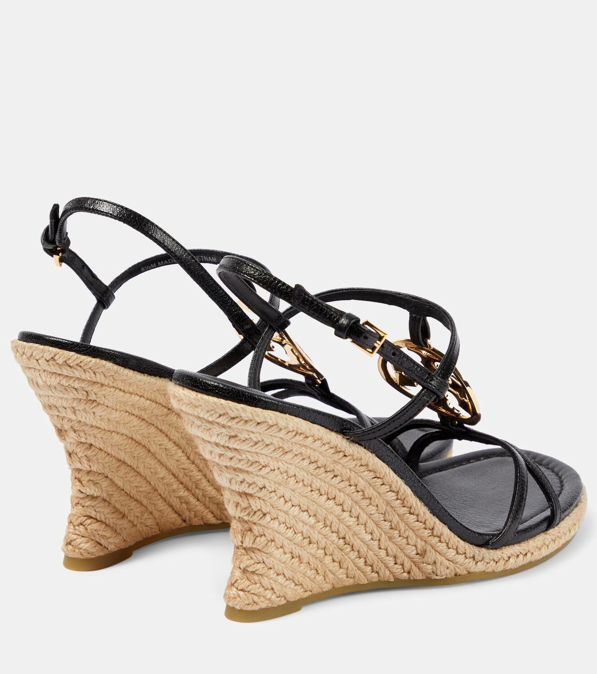 Tory Burch☆Capri Miller/レザー エスパドリーユ ウェッジ♪ Miller Capri Espadrille Wedge: Women's Designer Espadrilles