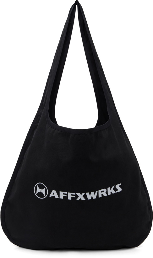 Photo: AFFXWRKS Black Circular Bag