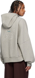 NAMESAKE Gray Ports Pop-Up Hoodie