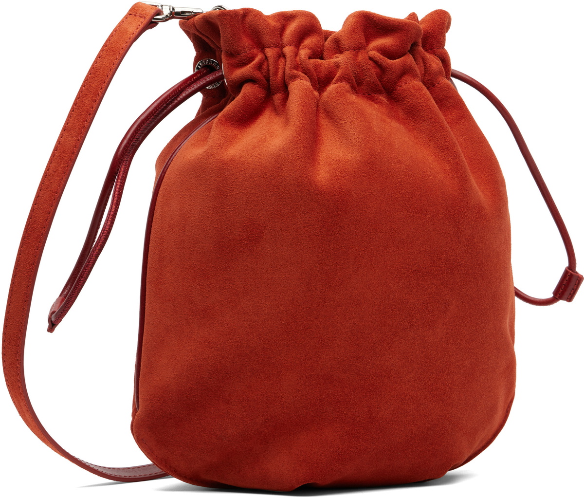 Vivienne Westwood Orange Drawstring Pouch Bag