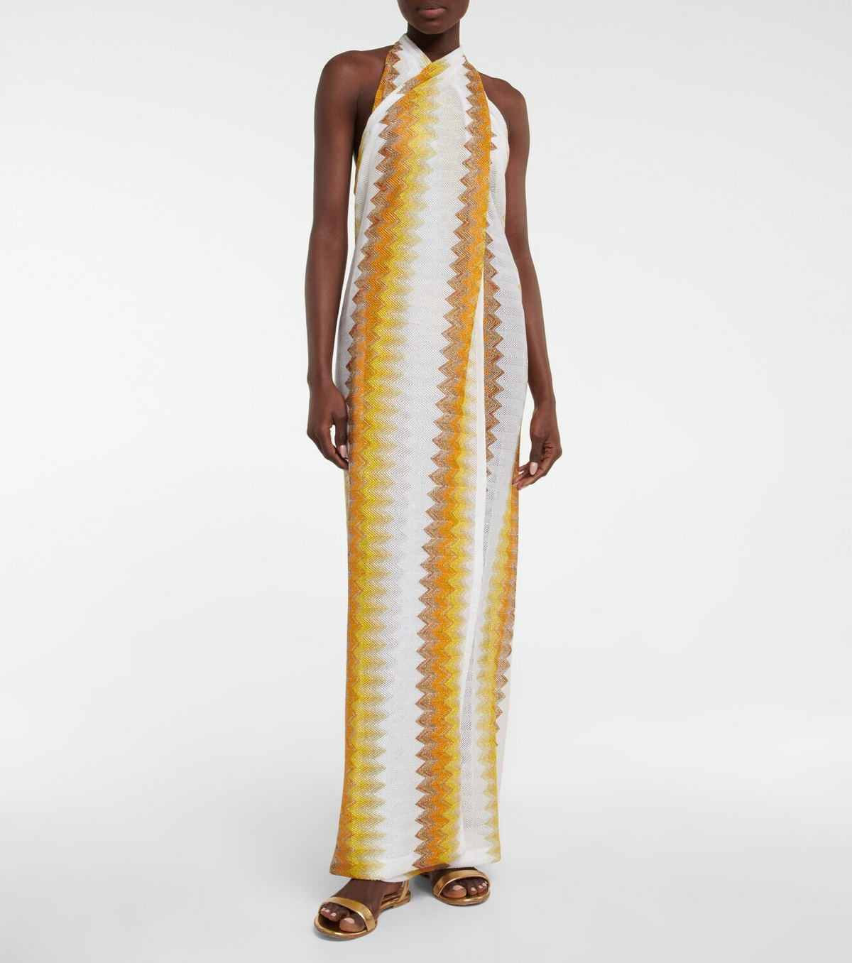 Missoni Mare Halterneck maxi dress